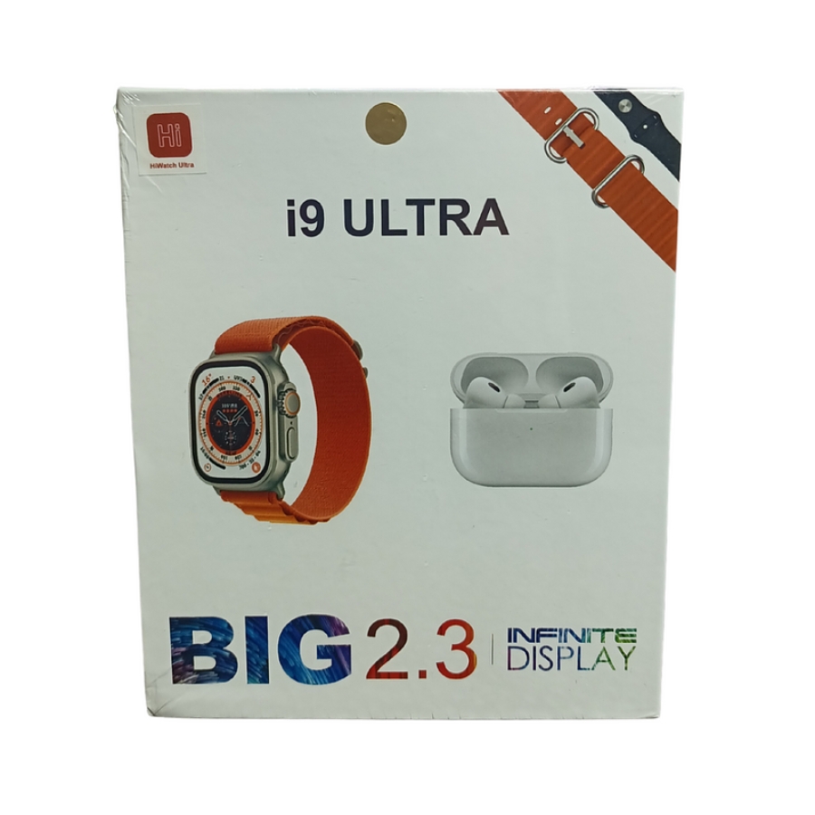 Smartwatch + Audifonos Ref. i9 Ultra